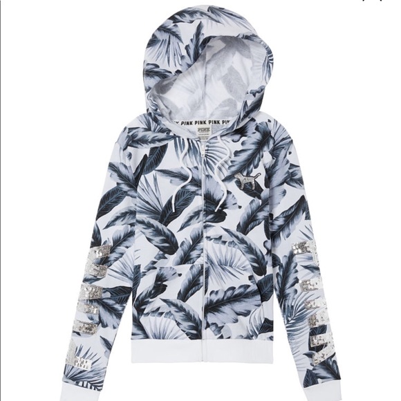 Victoria’s Secret PINK bling perfect full zip - Picture 2 of 2